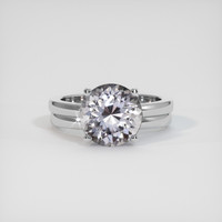 3.42 Ct. Gemstone Ring, 18K White Gold 1