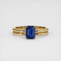 1.39 Ct. Sapphire Ring, 18K Yellow Gold 1