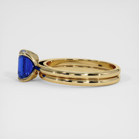 1.39 Ct. Sapphire Ring, 18K Yellow Gold 4