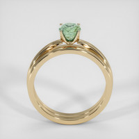 0.63 Ct. Sapphire Ring, 18K Yellow Gold 3