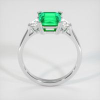 1.18 Ct. Emerald Ring, Platinum 950 3