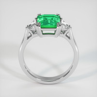 1.92 Ct. Emerald Ring, Platinum 950 3