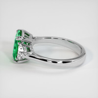 1.92 Ct. Emerald Ring, Platinum 950 4