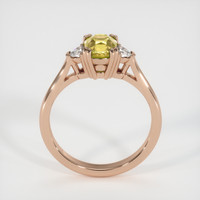 1.24 Ct. Sapphire Ring, 14K Rose Gold 3