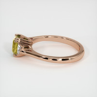 1.24 Ct. Sapphire Ring, 14K Rose Gold 4