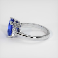 4.99 Ct. Sapphire Ring, 14K White Gold 4