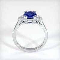 2.00 Ct. Sapphire Ring, 14K White Gold 3