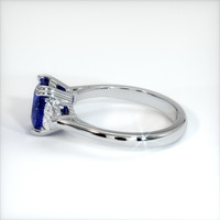 2.00 Ct. Sapphire Ring, 14K White Gold 4