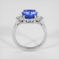 4.20 Ct. Blue Sapphire Ring, 14K White Gold 3
