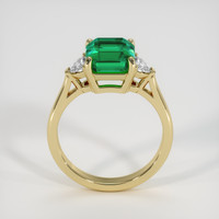2.79 Ct. Emerald Ring, 18K Yellow Gold 3