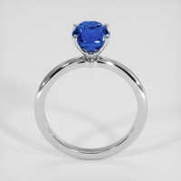2.04 Ct. Blue Sapphire Ring, Platinum 950 3