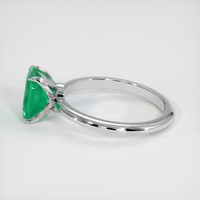1.44 Ct. Emerald Ring, Platinum 950 4