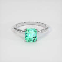 2.04 Ct. Emerald Ring, Platinum 950 1