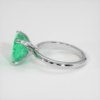2.82 Ct. Emerald Ring, Platinum 950 4