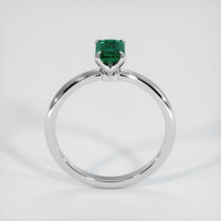 0.46 Ct. Emerald Ring, Platinum 950 3