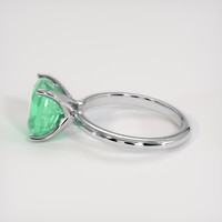 3.06 Ct. Emerald Ring, Platinum 950 4