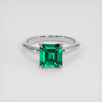 2.02 Ct. Emerald Ring, Platinum 950 1