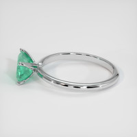 1.24 Ct. Emerald Ring, Platinum 950 4