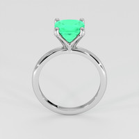 1.89 Ct. Emerald Ring, Platinum 950 3