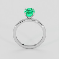 1.72 Ct. Emerald Ring, Platinum 950 3