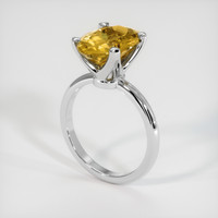 3.66 Ct. Gemstone Ring, Platinum 950 2