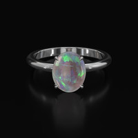 1.22 Ct. Gemstone Ring, Platinum 950 1