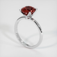 2.60 Ct. Gemstone Ring, Platinum 950 2