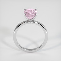 3.07 Ct. Pink Sapphire Ring, Platinum 950 3
