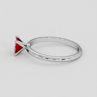 0.48 Ct. Ruby Ring, Platinum 950 4