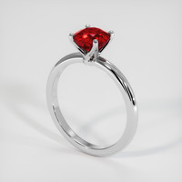 1.64 Ct. Ruby Ring, Platinum 950 2