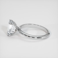 2.52 Ct. White Sapphire Ring, Platinum 950 4