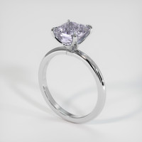 3.22 Ct. Pink Sapphire Ring, Platinum 950 2