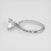 1.54 Ct. White Sapphire Ring, Platinum 950 4