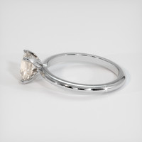 1.07 Ct. Yellow Sapphire Ring, Platinum 950 4