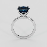 3.00 Ct. Blue Sapphire Ring, Platinum 950 3