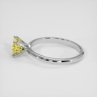 1.32 Ct. Yellow Sapphire Ring, Platinum 950 4