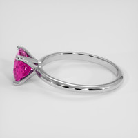 2.02 Ct. Pink Sapphire Ring, Platinum 950 4