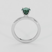 1.55 Ct. Bluish Green Sapphire Ring, Platinum 950 3
