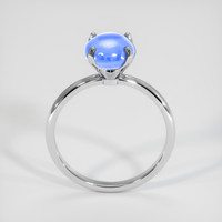 2.91 Ct. Blue Sapphire Ring, Platinum 950 3