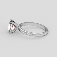 2.25 Ct. Pink Sapphire Ring, Platinum 950 4