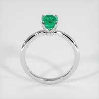 1.28 Ct. Emerald Ring, Platinum 950 3