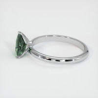 0.93 Ct. Sapphire Ring, Platinum 950 4
