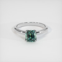 1.41 Ct. Sapphire Ring, Platinum 950 1