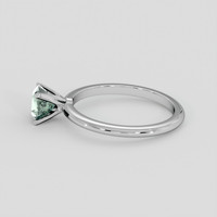 1.20 Ct. Green Sapphire Ring, Platinum 950 4