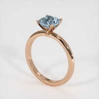 1.58 Ct. Sapphire Ring, 14K Rose Gold 2