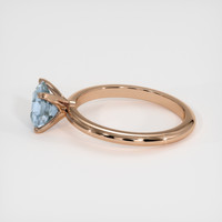 1.58 Ct. Sapphire Ring, 14K Rose Gold 4