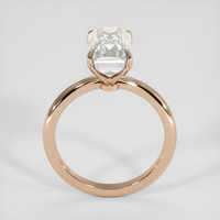 3.37 Ct. Rainbow Moonstone Ring, 14K Rose Gold 3