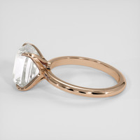3.37 Ct. Rainbow Moonstone Ring, 14K Rose Gold 4