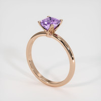 1.41 Ct. Sapphire Ring, 14K Rose Gold 2