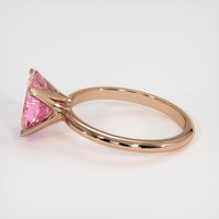 2.57 Ct. Sapphire Ring, 14K Rose Gold 4
